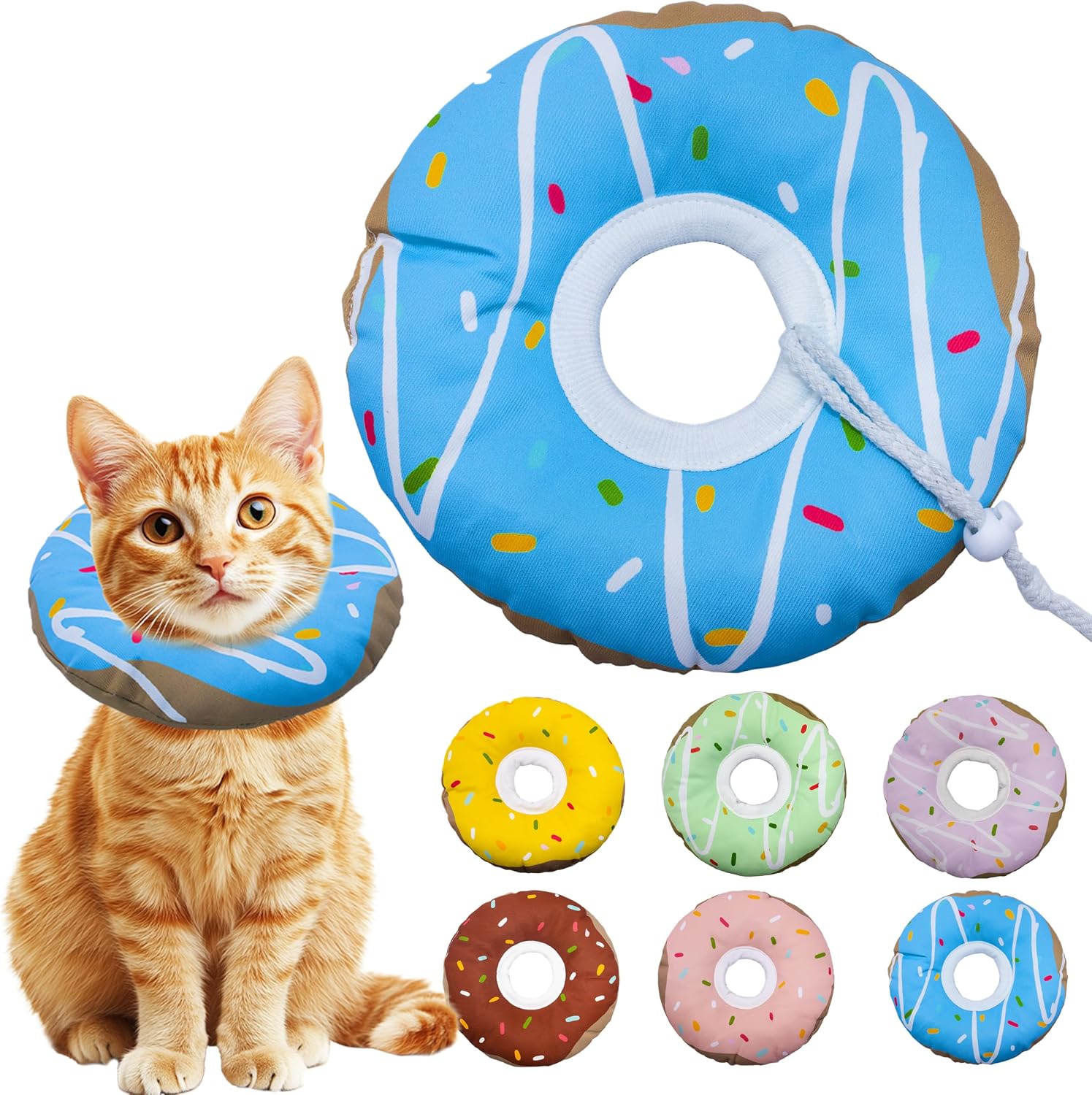 Seyezo Cat Cone Collar Soft — WeirdThingsToBuy weird find