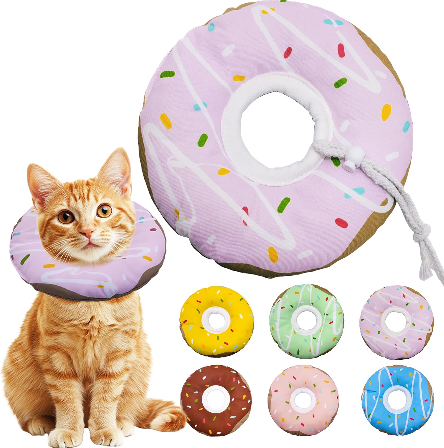 Seyezo Cat Cone Collar Soft — WeirdThingsToBuy weird find