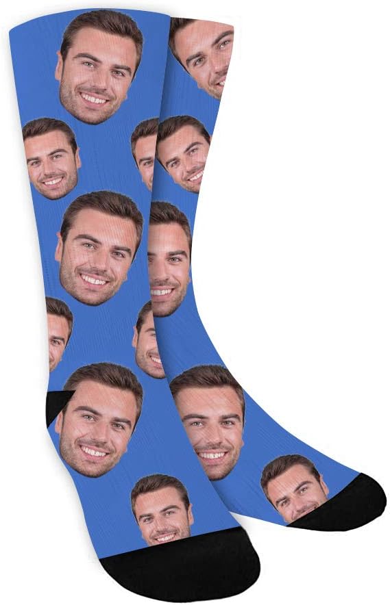 Shinesand Custom Face Socks Picture Energy — WeirdThingsToBuy weird find