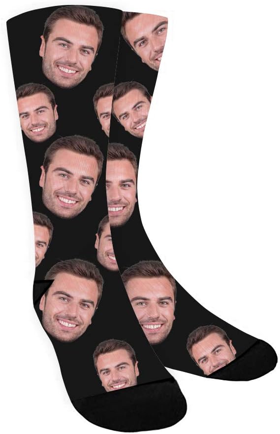 Shinesand Custom Face Socks Picture Situation — WeirdThingsToBuy weird find