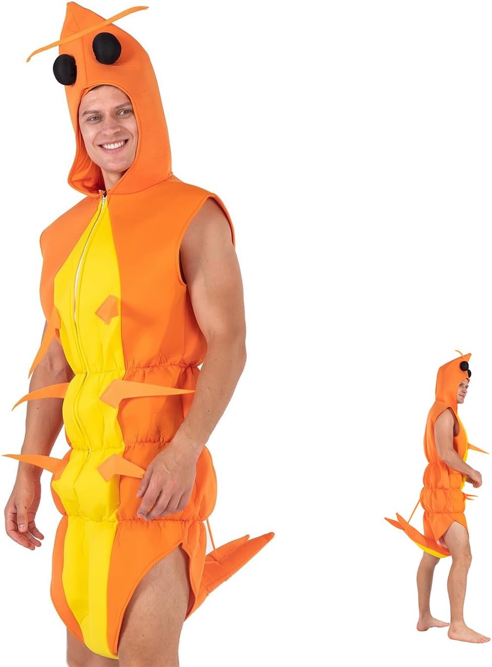 Shrimp Costume Adult Crawfish Lobster Situation — WeirdThingsToBuy weird find