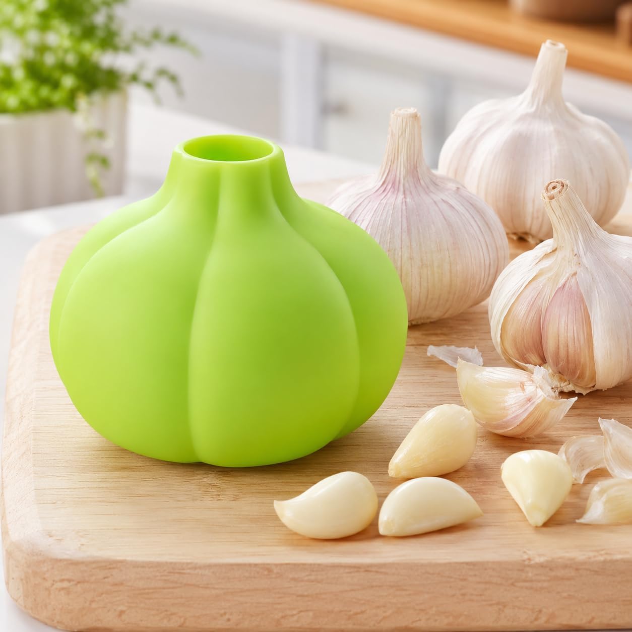 Silicone Garlic Peeler Suitable Kitchen Situation — WeirdThingsToBuy weird find