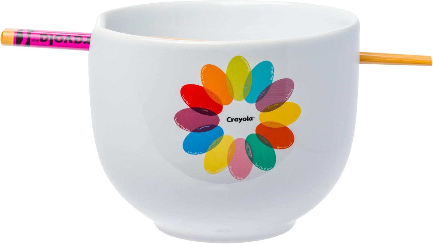 Silver Buffalo Crayola Logo Ceramic — WeirdThingsToBuy weird find
