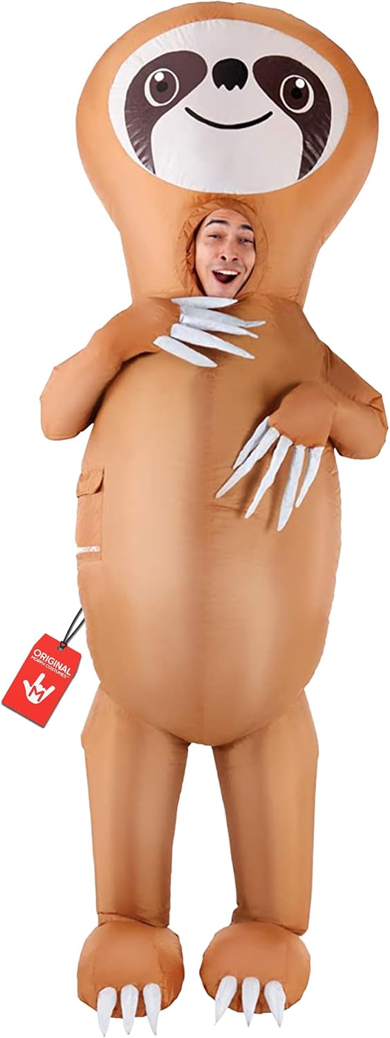 Sloth Inflatable Costume Adult Inflatable Energy — WeirdThingsToBuy weird find