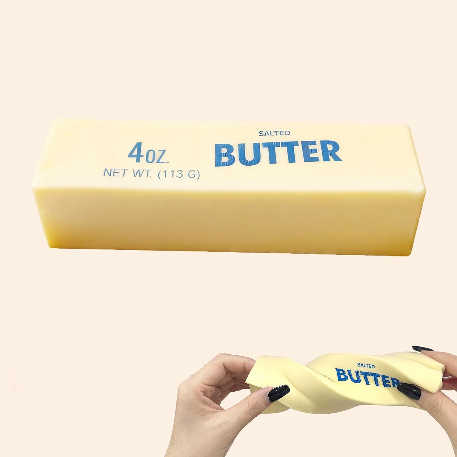 Slow Rising Squishy Butter Stick Situation — WeirdThingsToBuy weird find