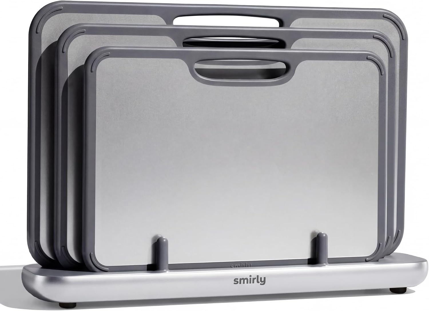 Smirly Titanium Cutting Board Kitchen Situation — WeirdThingsToBuy weird find