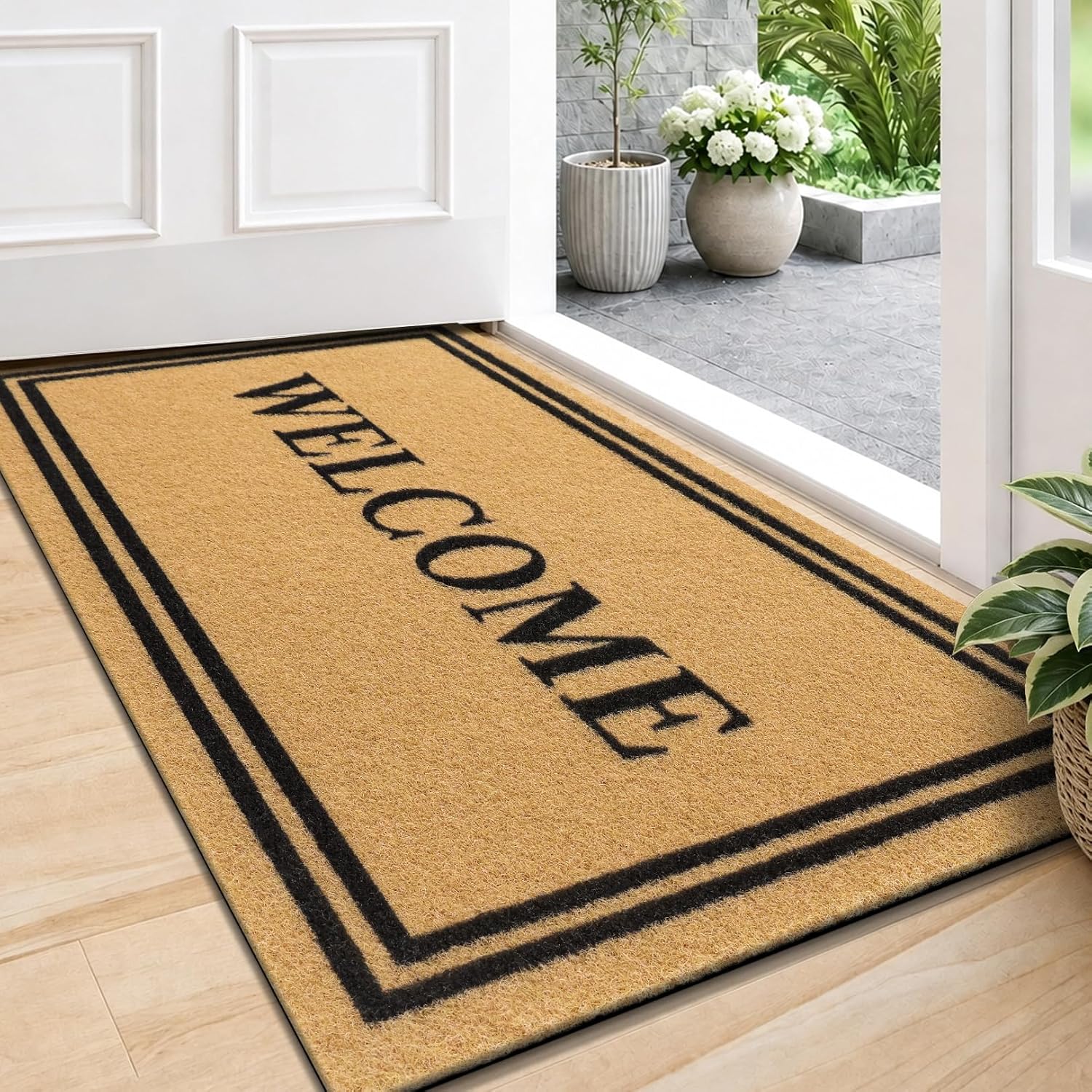 Smiry Front Door Mat Outside Energy — WeirdThingsToBuy weird find
