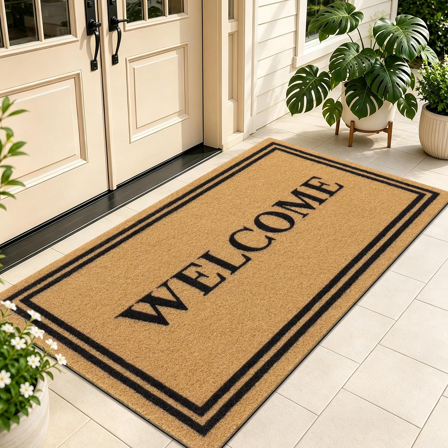 Smiry Front Door Mat Outside Situation — WeirdThingsToBuy weird find