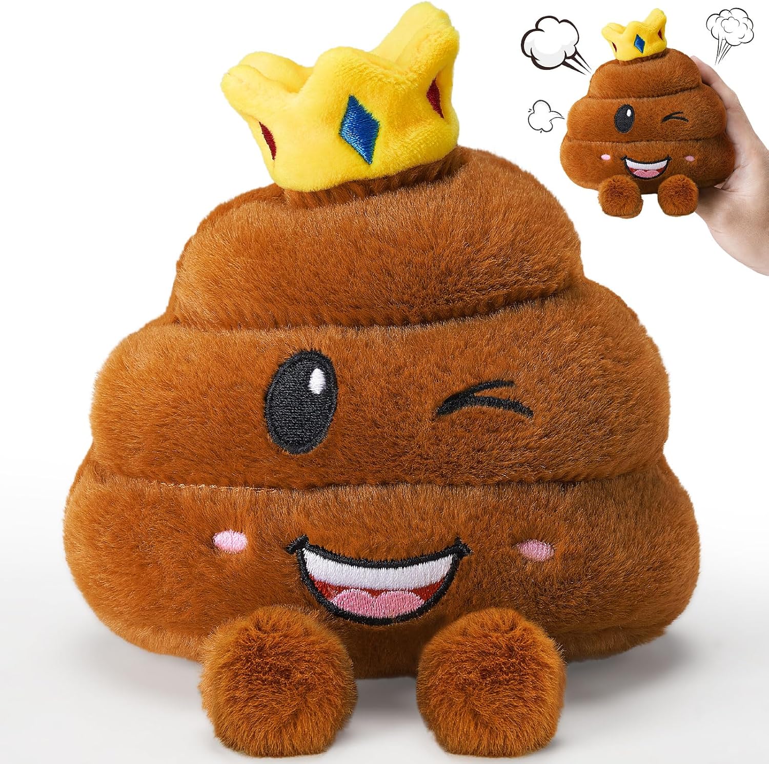 Snugbibble Farting Poop Plush Toy Situation — WeirdThingsToBuy weird find