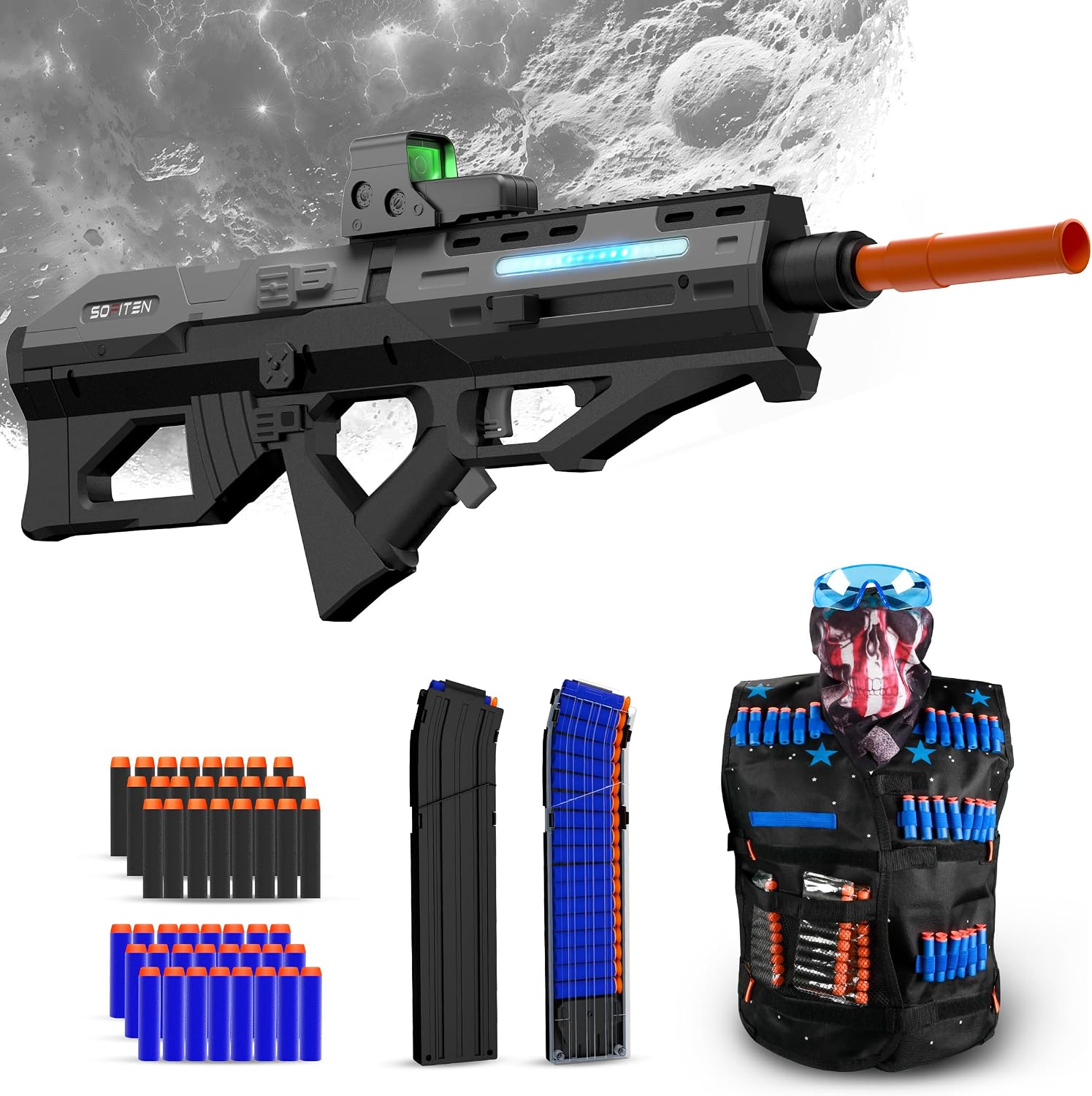 Sofiten Electric Powerful Toy Gun Energy — WeirdThingsToBuy weird find