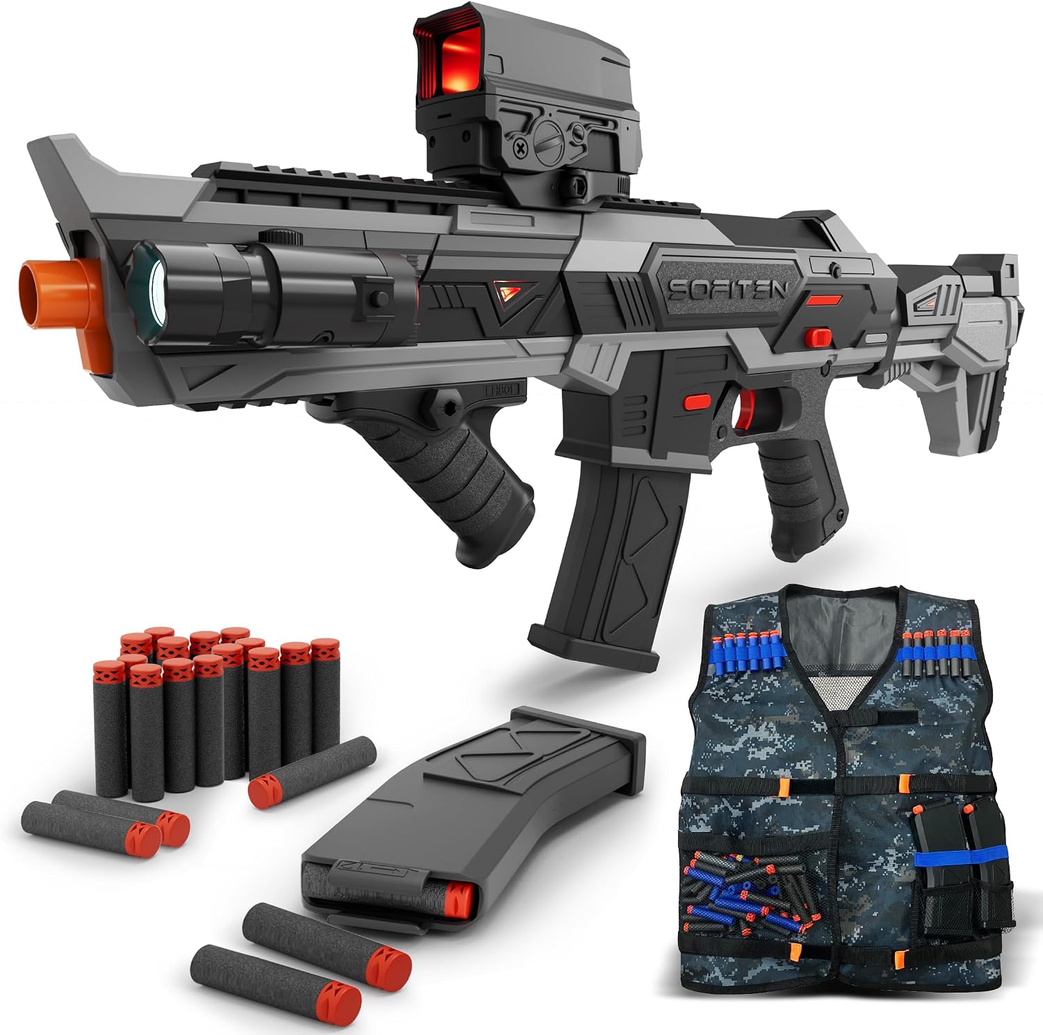 Sofiten Electric Toy Gun Foam Situation — WeirdThingsToBuy weird find