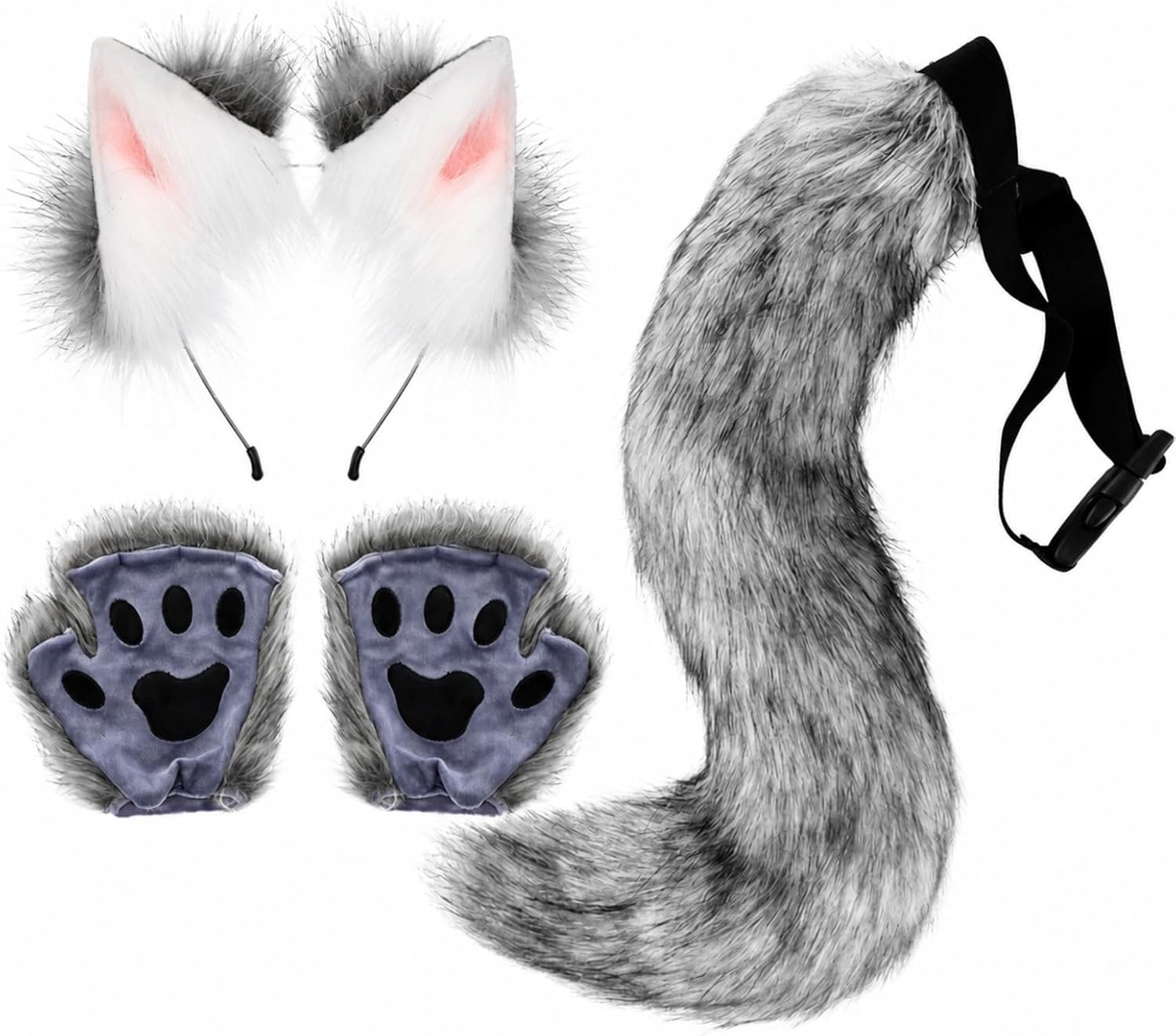 Soft Animal Costume Set Dark Situation — WeirdThingsToBuy weird find