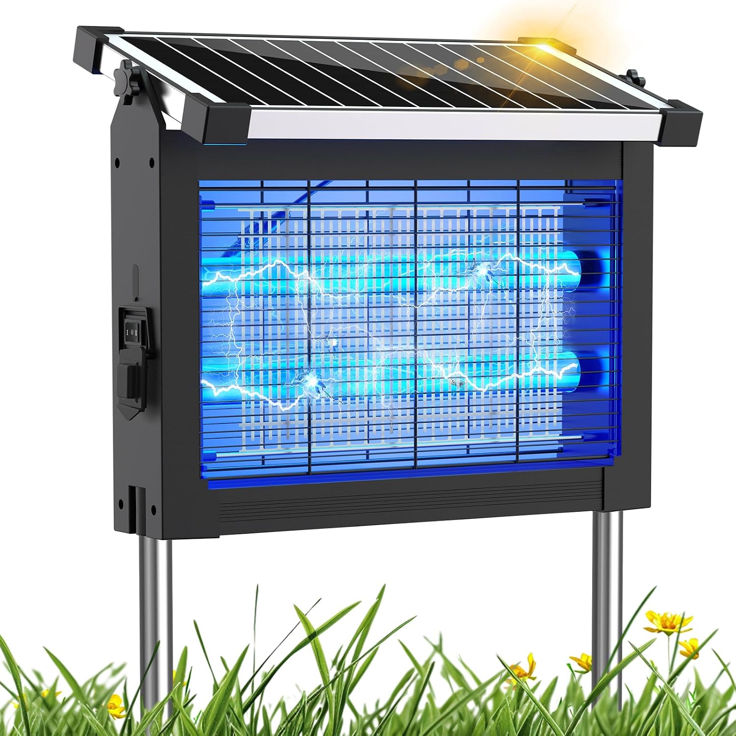 Solar Bug Zapper Outdoor Mosquito Situation — WeirdThingsToBuy weird find