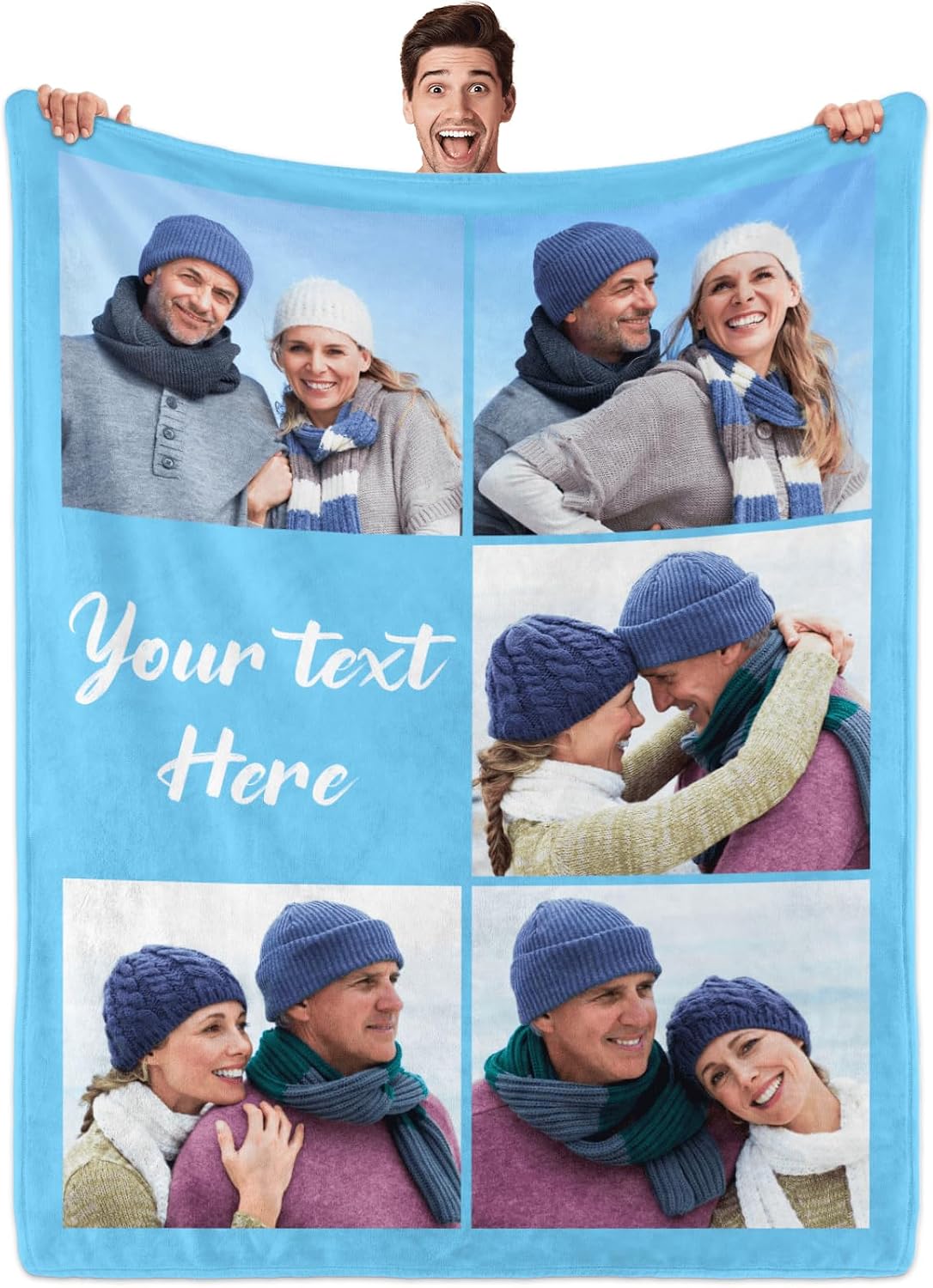 Sparklove Custom Blanket Photos — WeirdThingsToBuy weird find