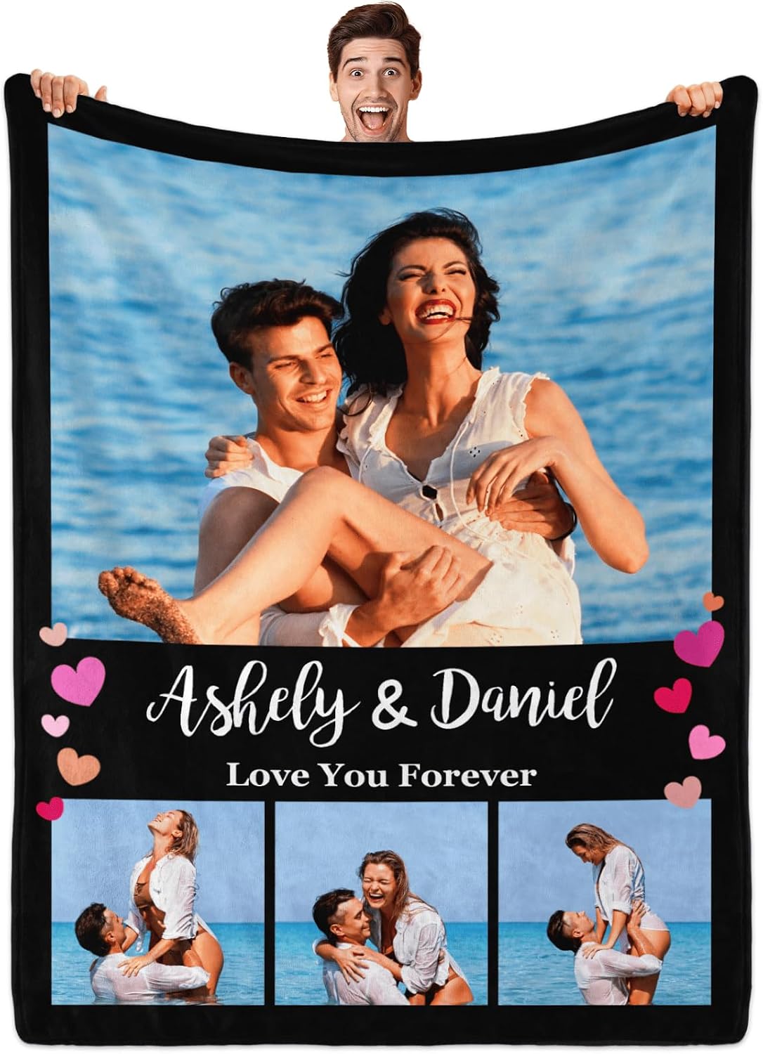 Sparklove Custom Blanket Photos — WeirdThingsToBuy weird find