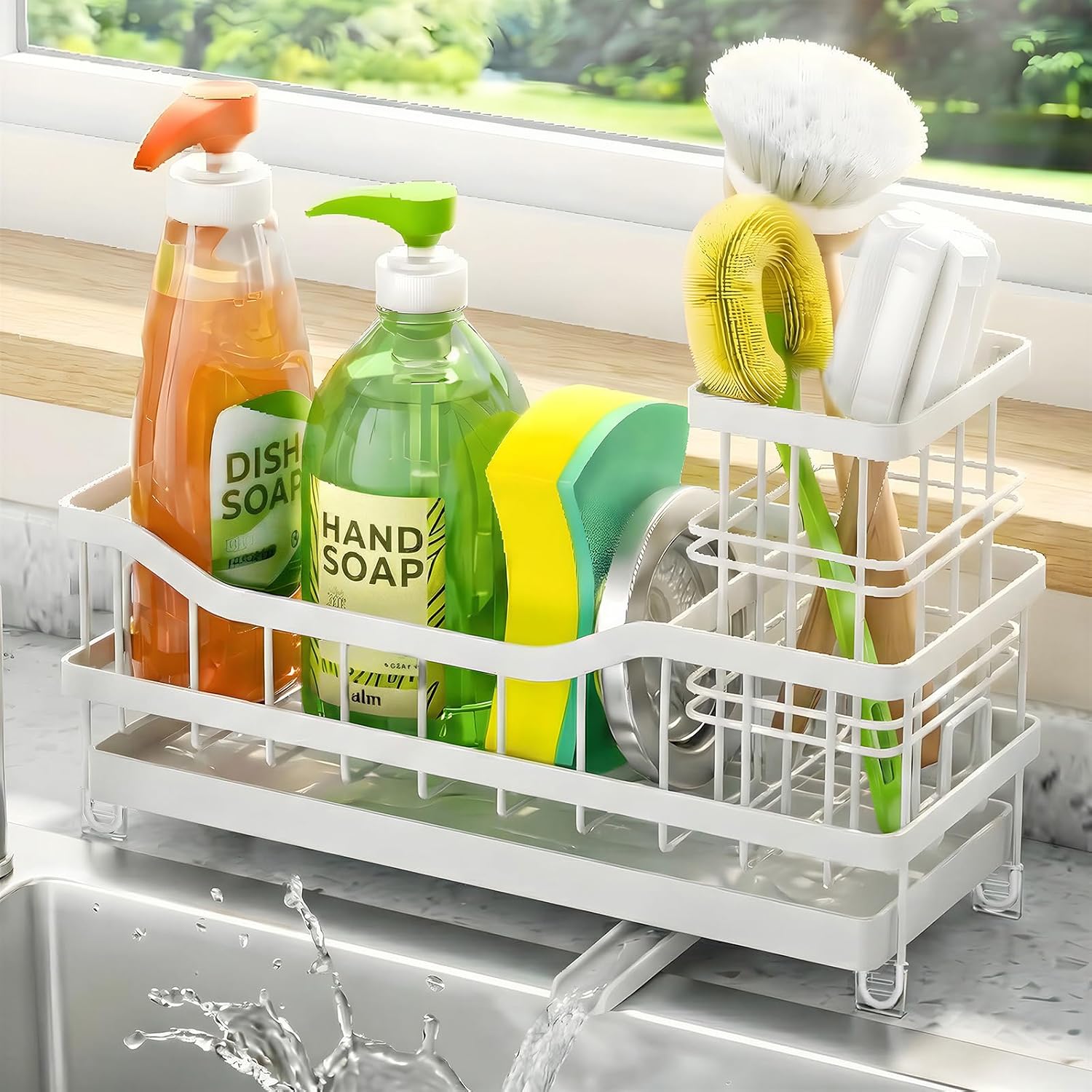 Sponge Holder Kitchen Sink Rustproof Energy — WeirdThingsToBuy weird find