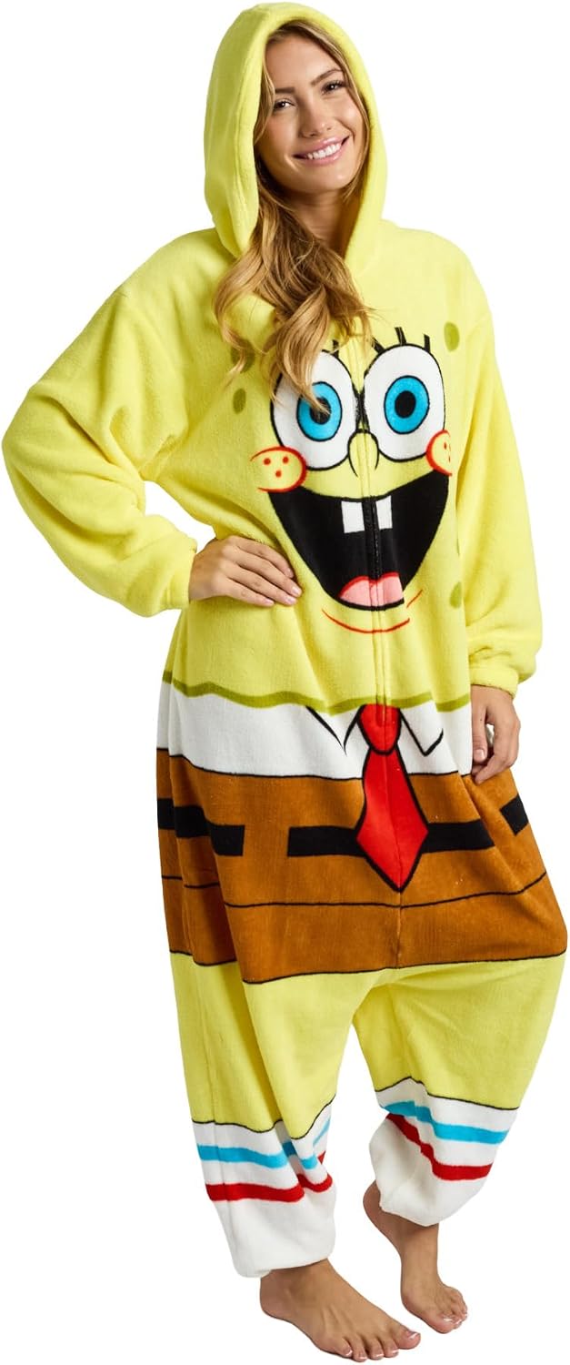 Spongebob Squarepants Adult Long Sleeve — WeirdThingsToBuy weird find
