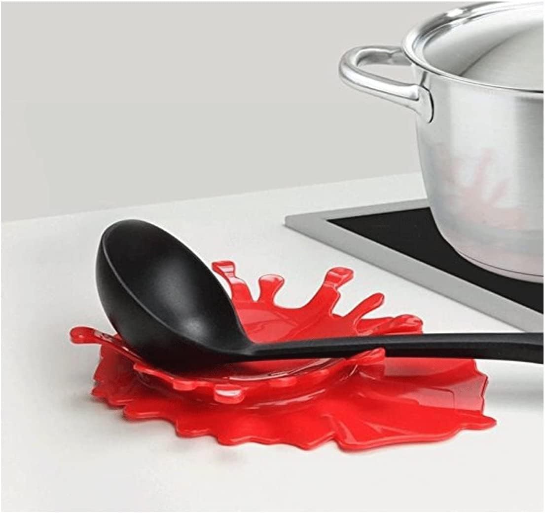 Spoon Rest Holder Silicone Ketchup Situation — WeirdThingsToBuy weird find