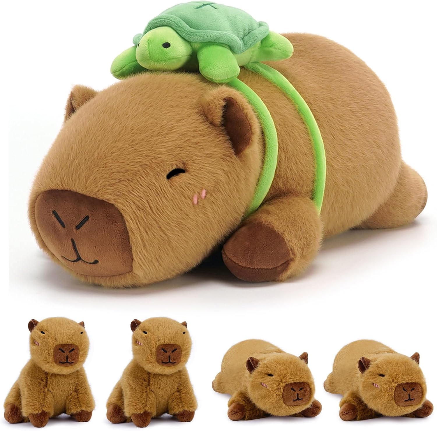 Sqeqe Capybara Stuffed Animals Babies — WeirdThingsToBuy weird find