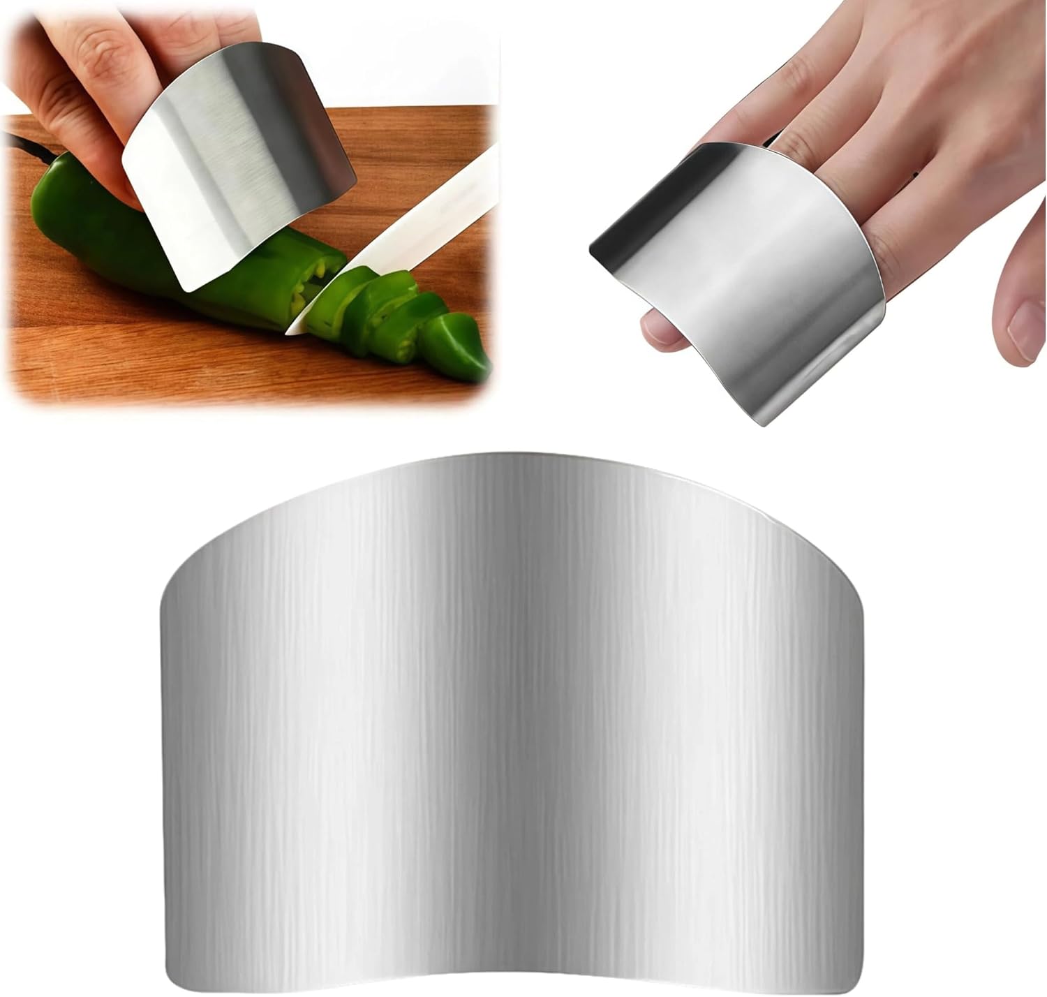 Stainless Steel Finger Guard Universal Situation — WeirdThingsToBuy weird find