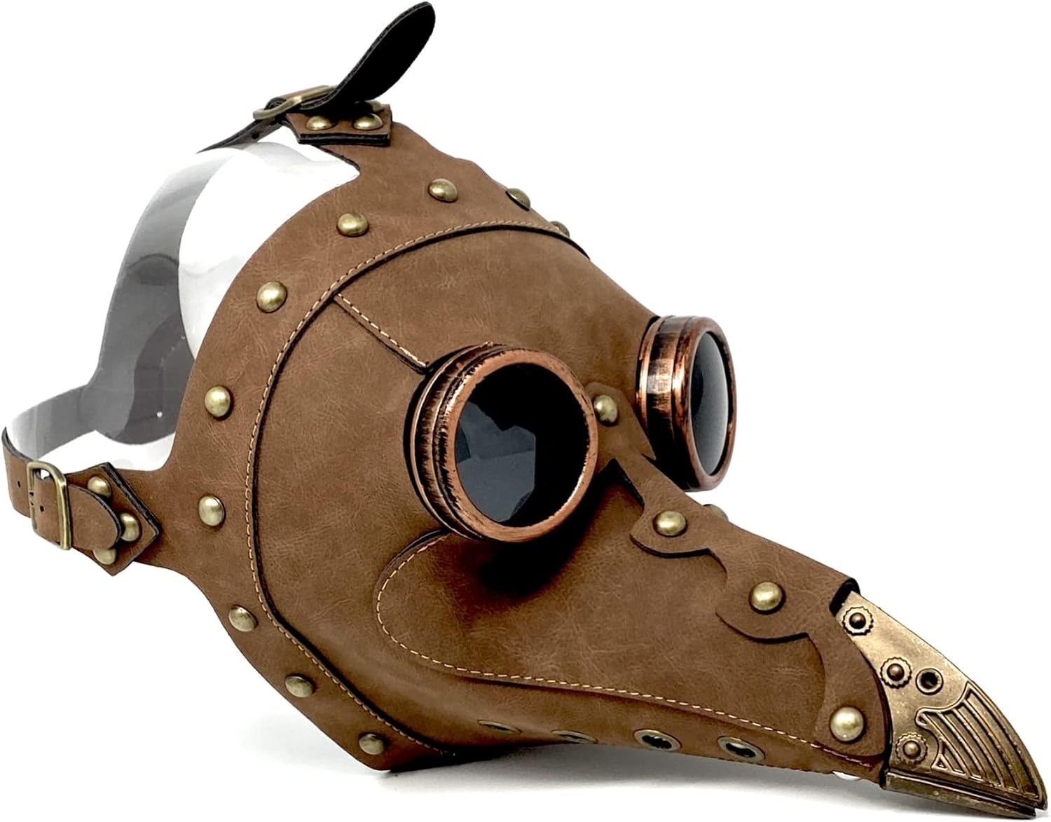 Steampunk Plague Doctor Mask Long Energy — WeirdThingsToBuy weird find