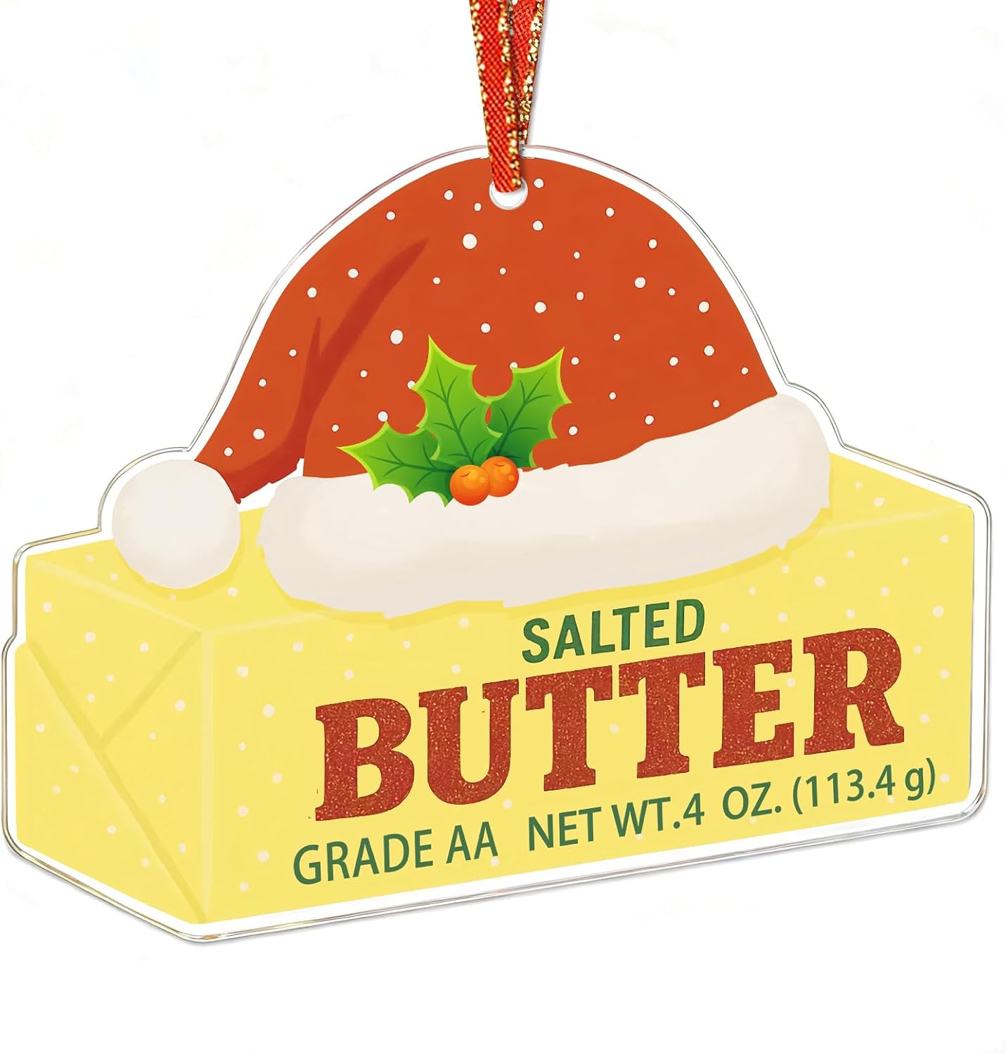 Stick of Butter Christmas Ornaments Energy — WeirdThingsToBuy weird find