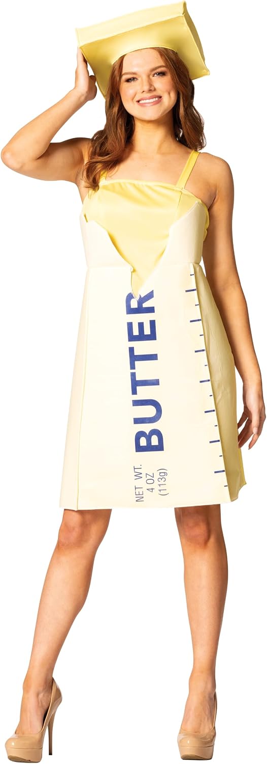 Stick of Butter Dress Halloween — WeirdThingsToBuy weird find