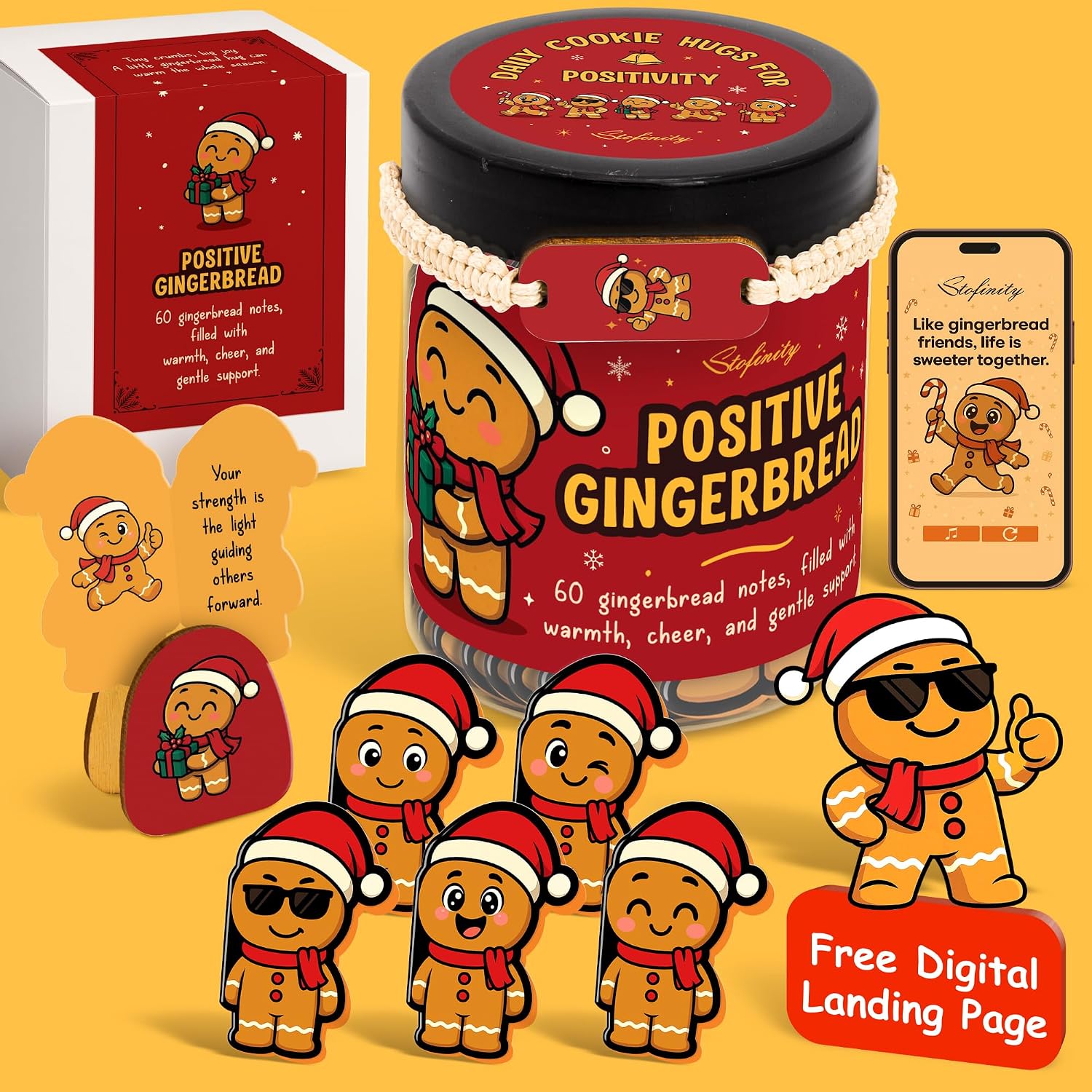 Stofinity Positive Gingerbread Jar 60 — WeirdThingsToBuy weird find