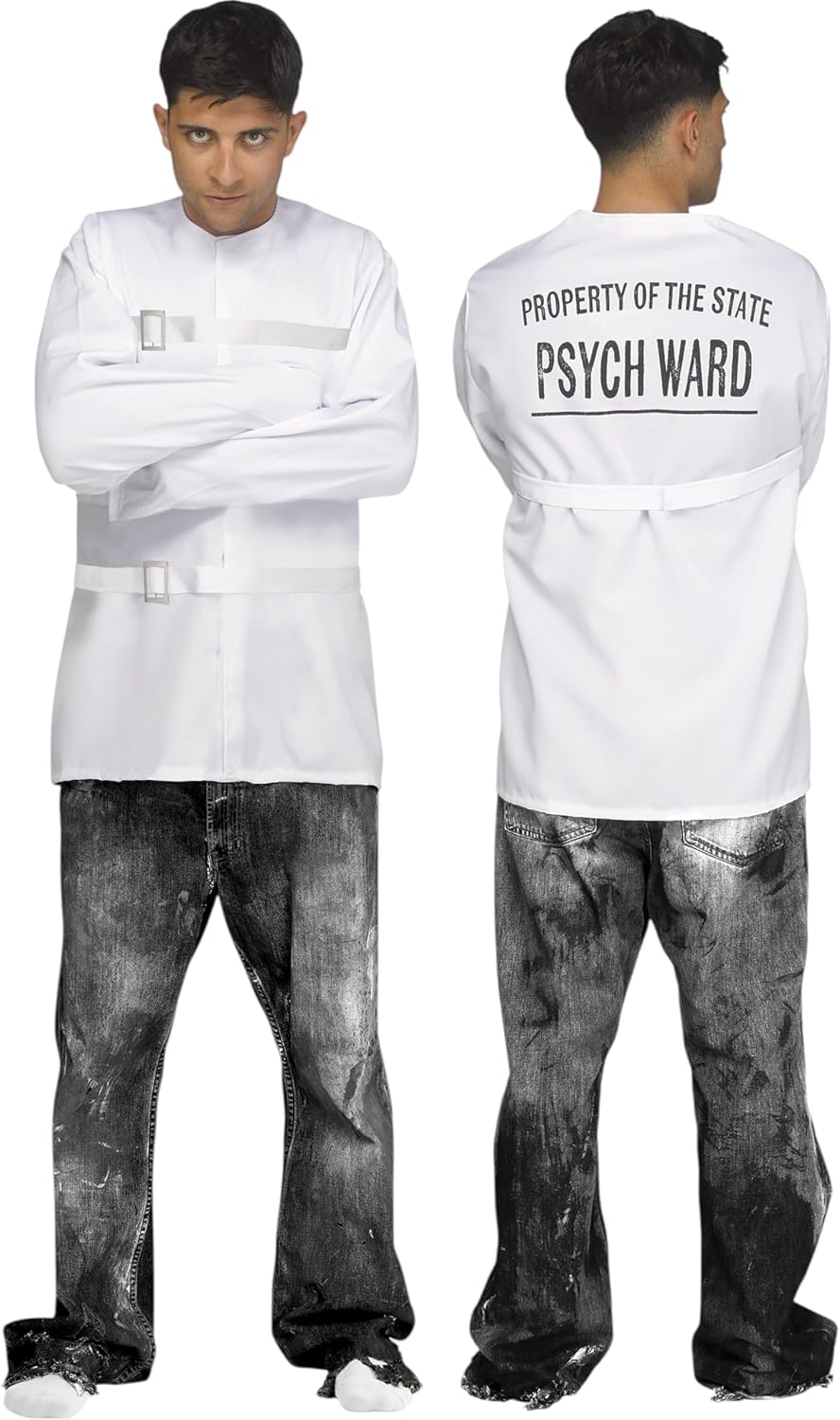 Straight Jacket Adult Costume — WeirdThingsToBuy weird find