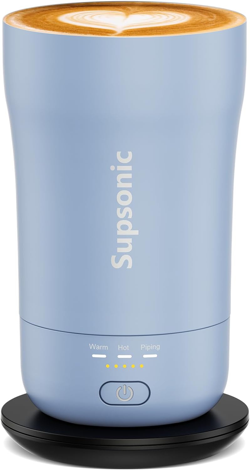 Supsonic Heated Coffee Mug 14oz Energy — WeirdThingsToBuy weird find