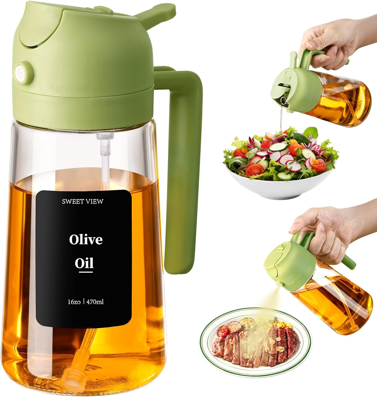Sweet View Oil Sprayer Cooking Energy — WeirdThingsToBuy weird find