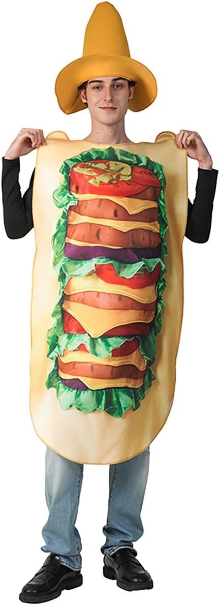 Taco Costume Adult Halloween Costume — WeirdThingsToBuy weird find
