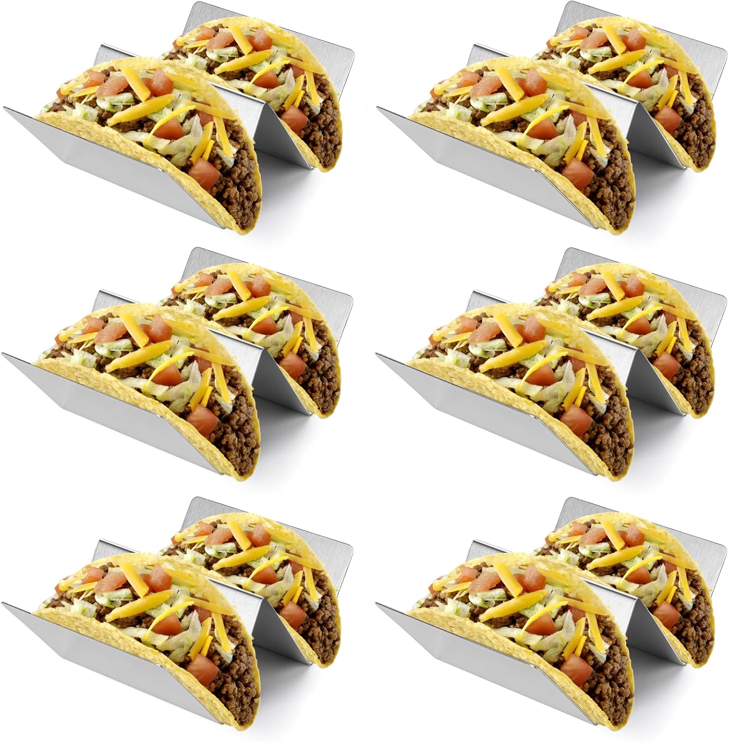 Taco Holder Stainless Steel Taco Situation — WeirdThingsToBuy weird find