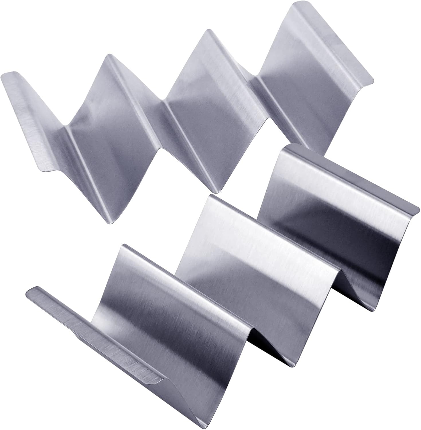 Taco Holder Stainless Steel Taco — WeirdThingsToBuy weird find