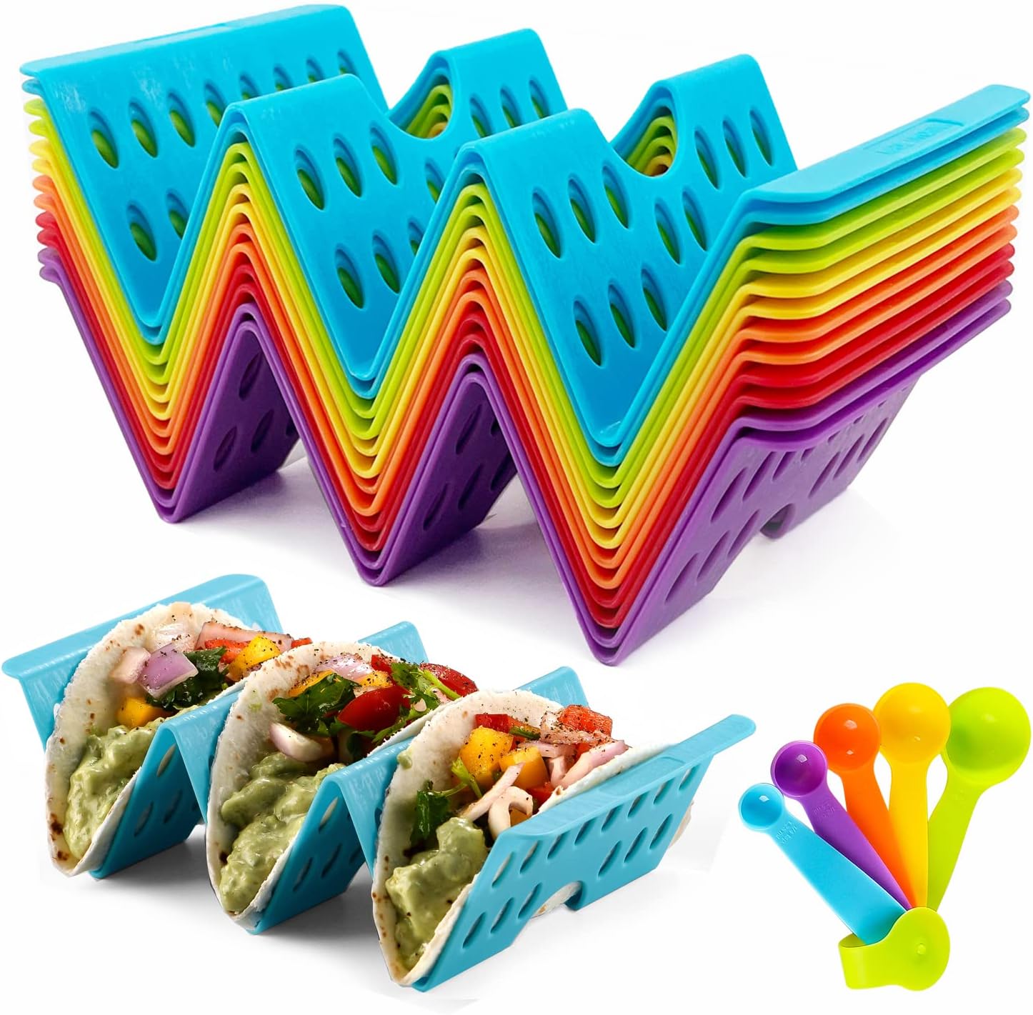 Taco Holders Plastic Taco Stand — WeirdThingsToBuy weird find