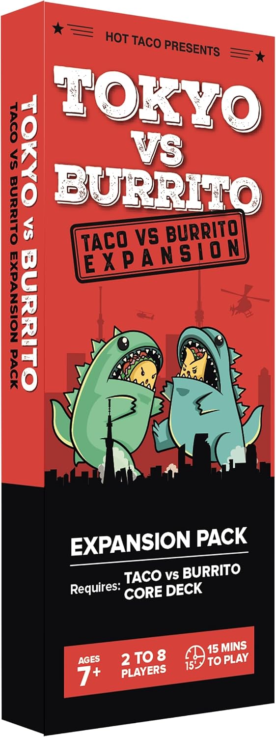Taco vs Burrito Tokyo Expansion Energy — WeirdThingsToBuy weird find