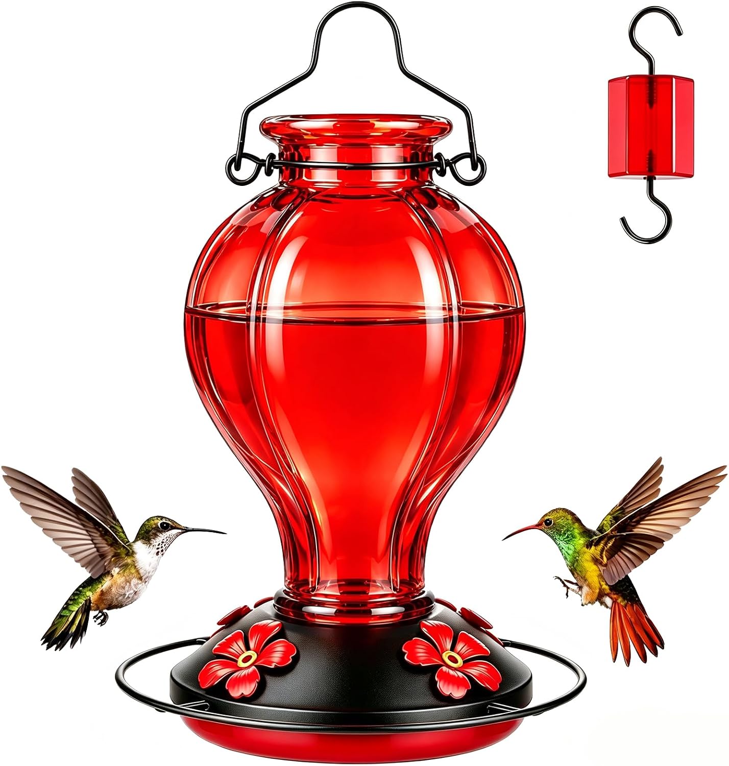 Tegarbed Glass Hummingbird Feeders — WeirdThingsToBuy weird find
