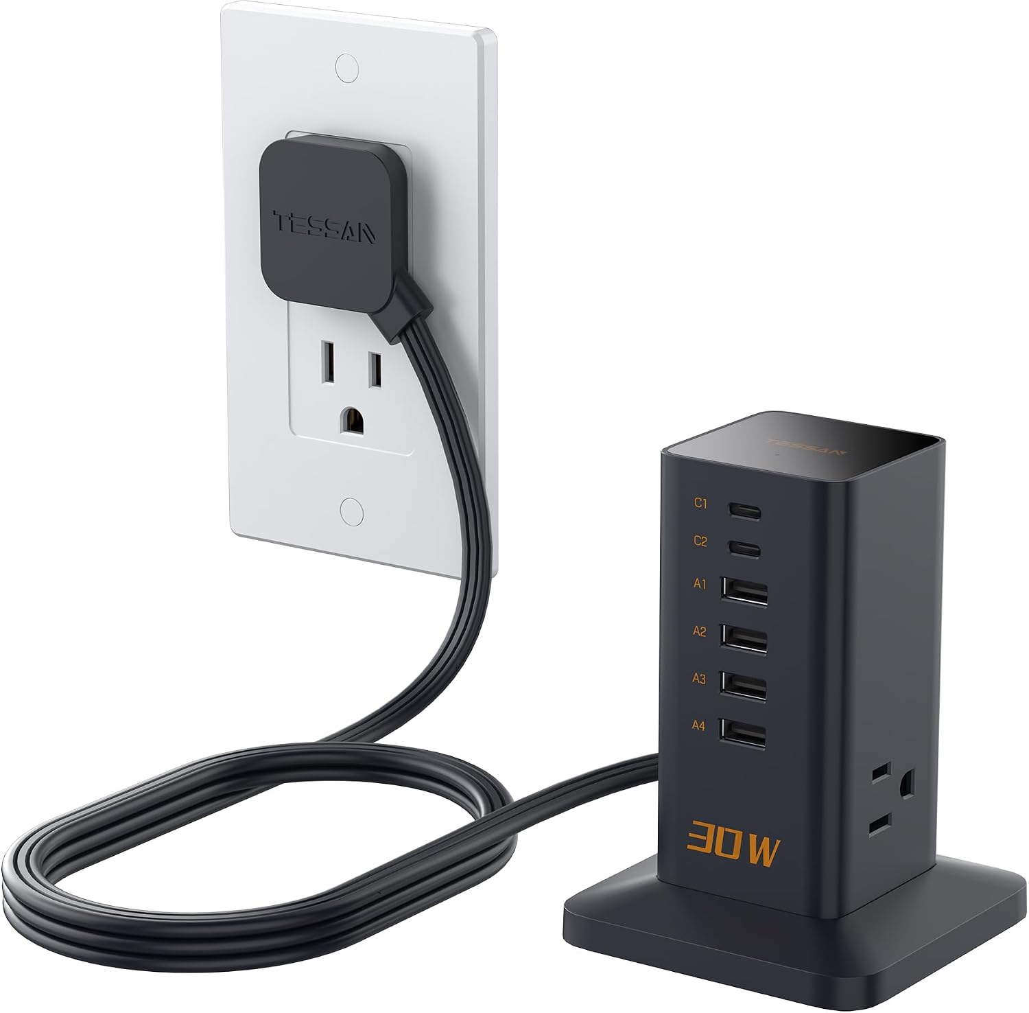 Tessan 30w Usb Charging Station Situation — WeirdThingsToBuy weird find