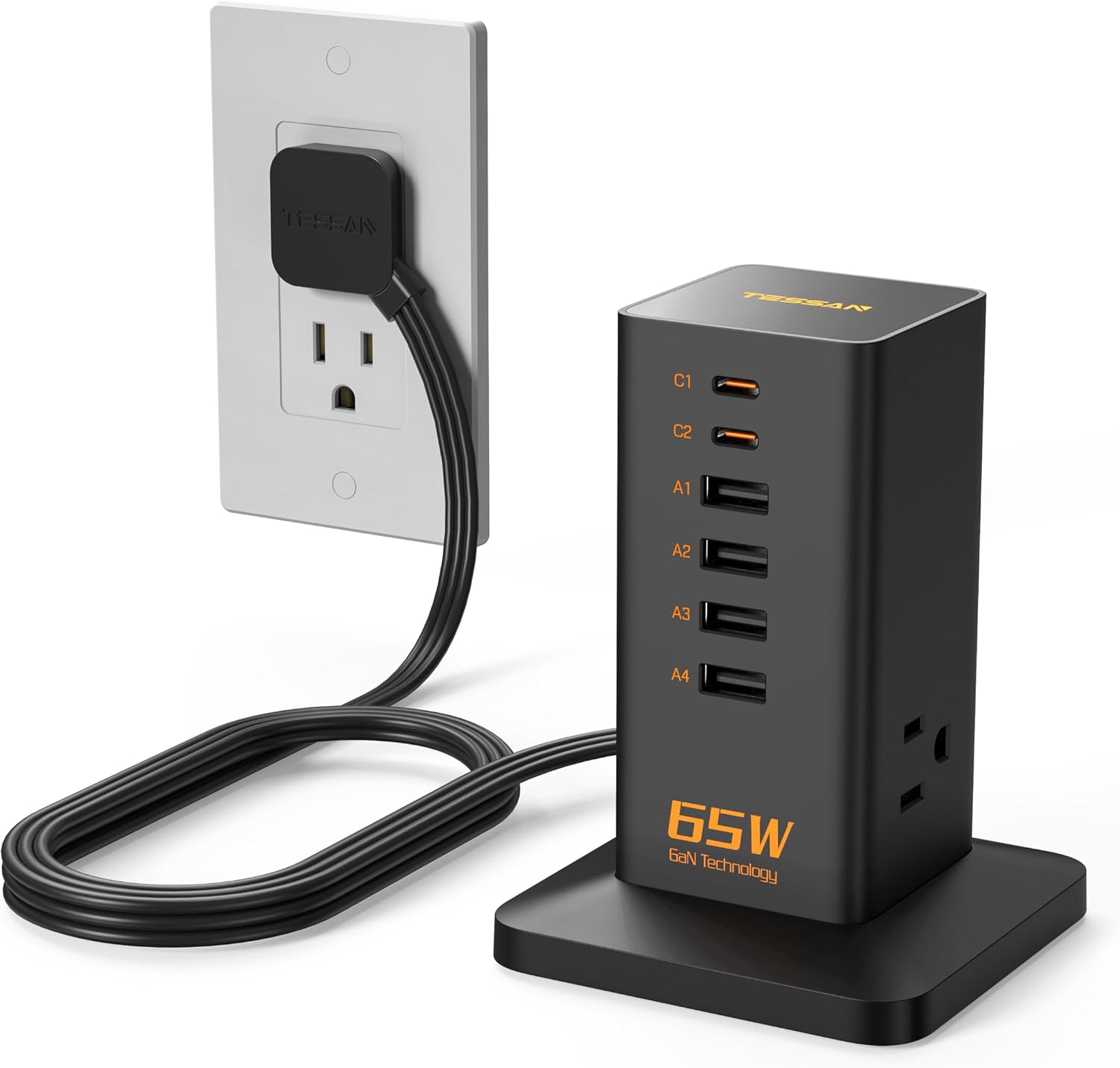 Tessan 65w Usb Charging Station Situation — WeirdThingsToBuy weird find