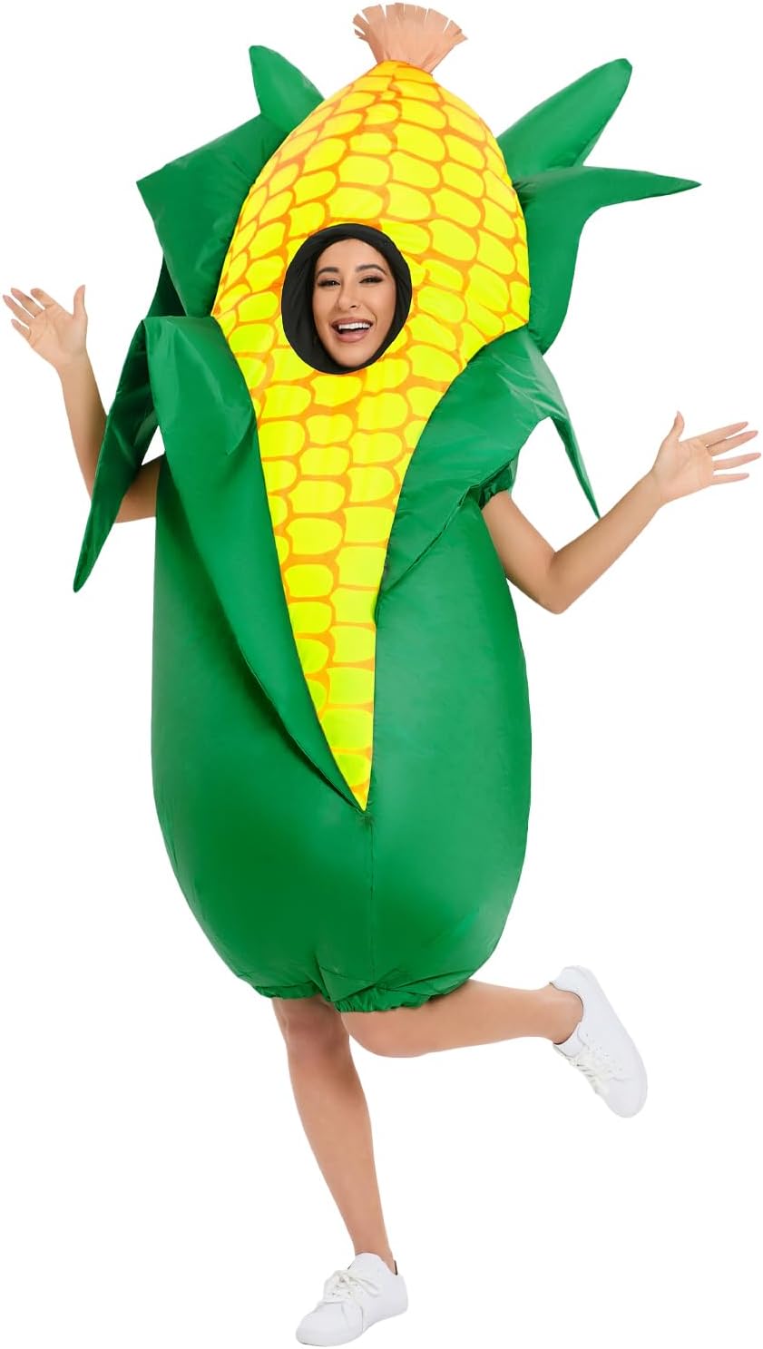 Thanksgiving Inflatable Corn Costume — WeirdThingsToBuy weird find