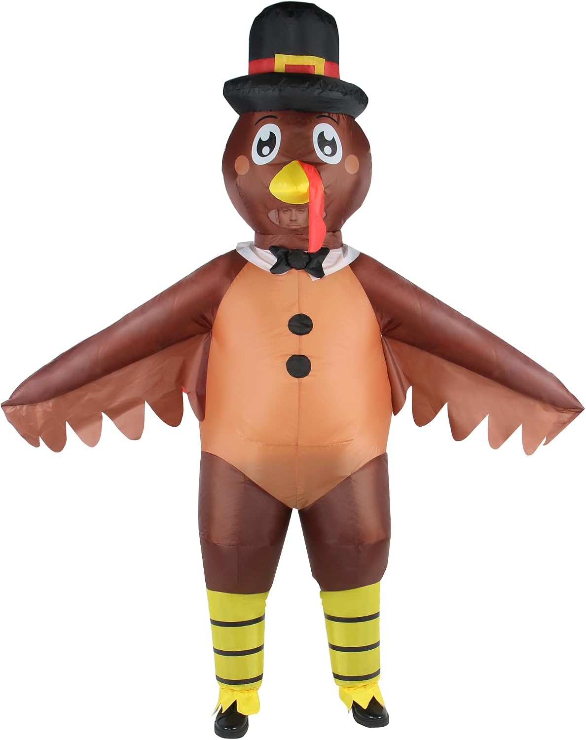Thanksgiving Inflatable Turkey Costume Outfit — WeirdThingsToBuy weird find