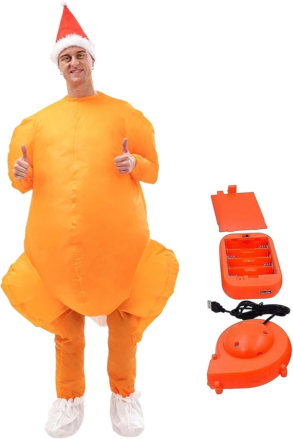 Thanksgiving Turkey Costume Inflatable Unisex Energy — WeirdThingsToBuy weird find