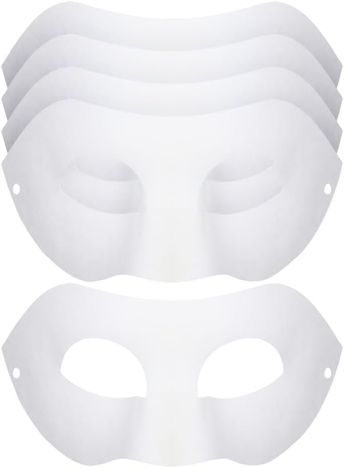 The 10 White Half Face Paper — WeirdThingsToBuy weird find