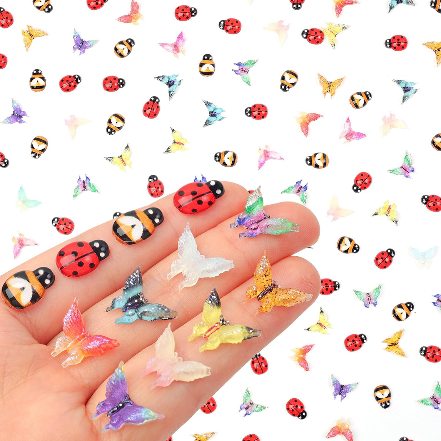The 100pcs Miniature Micro Resin Ladybug — WeirdThingsToBuy weird find