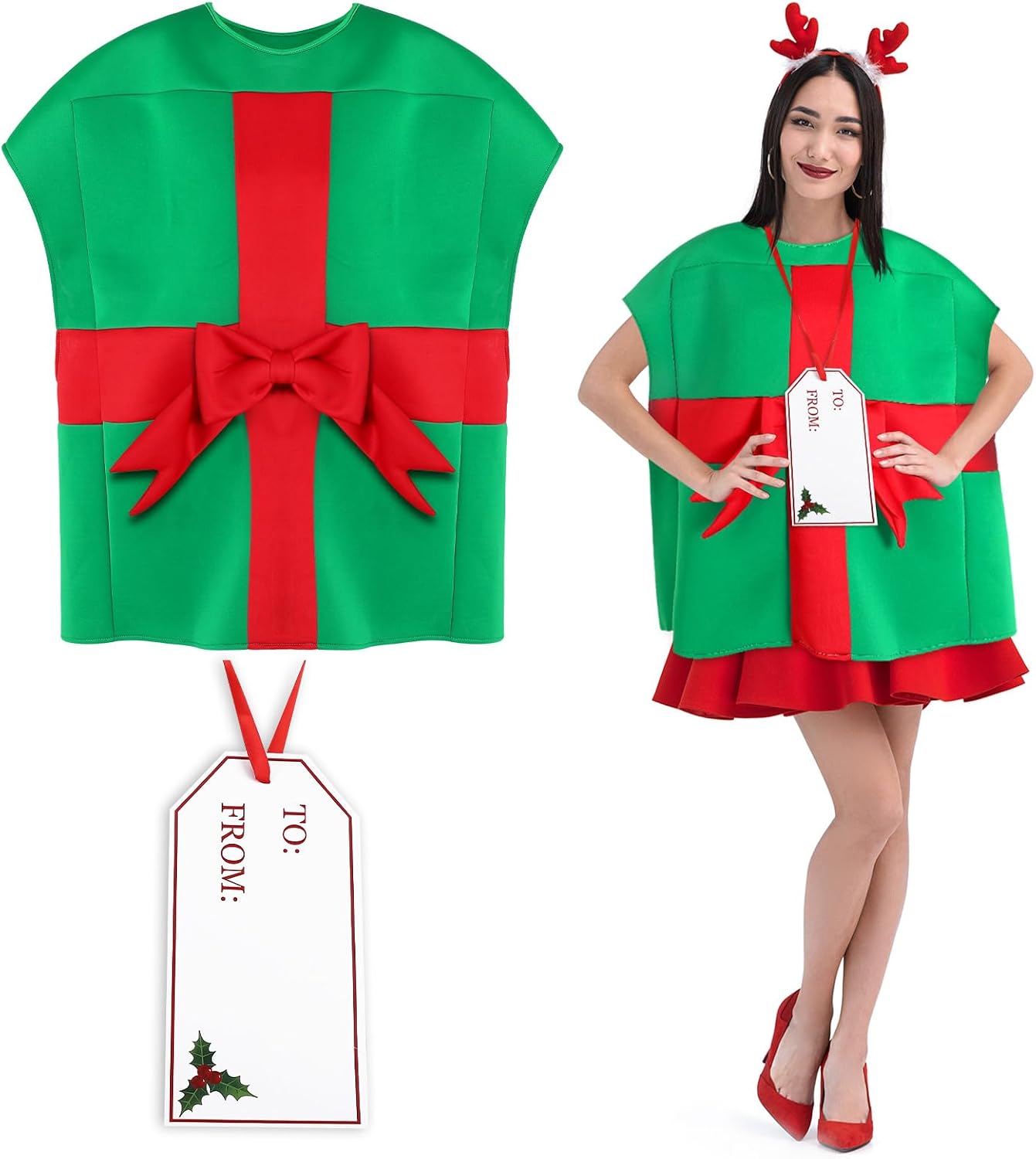 The 2 Christmas Gift Costume Women — WeirdThingsToBuy weird find
