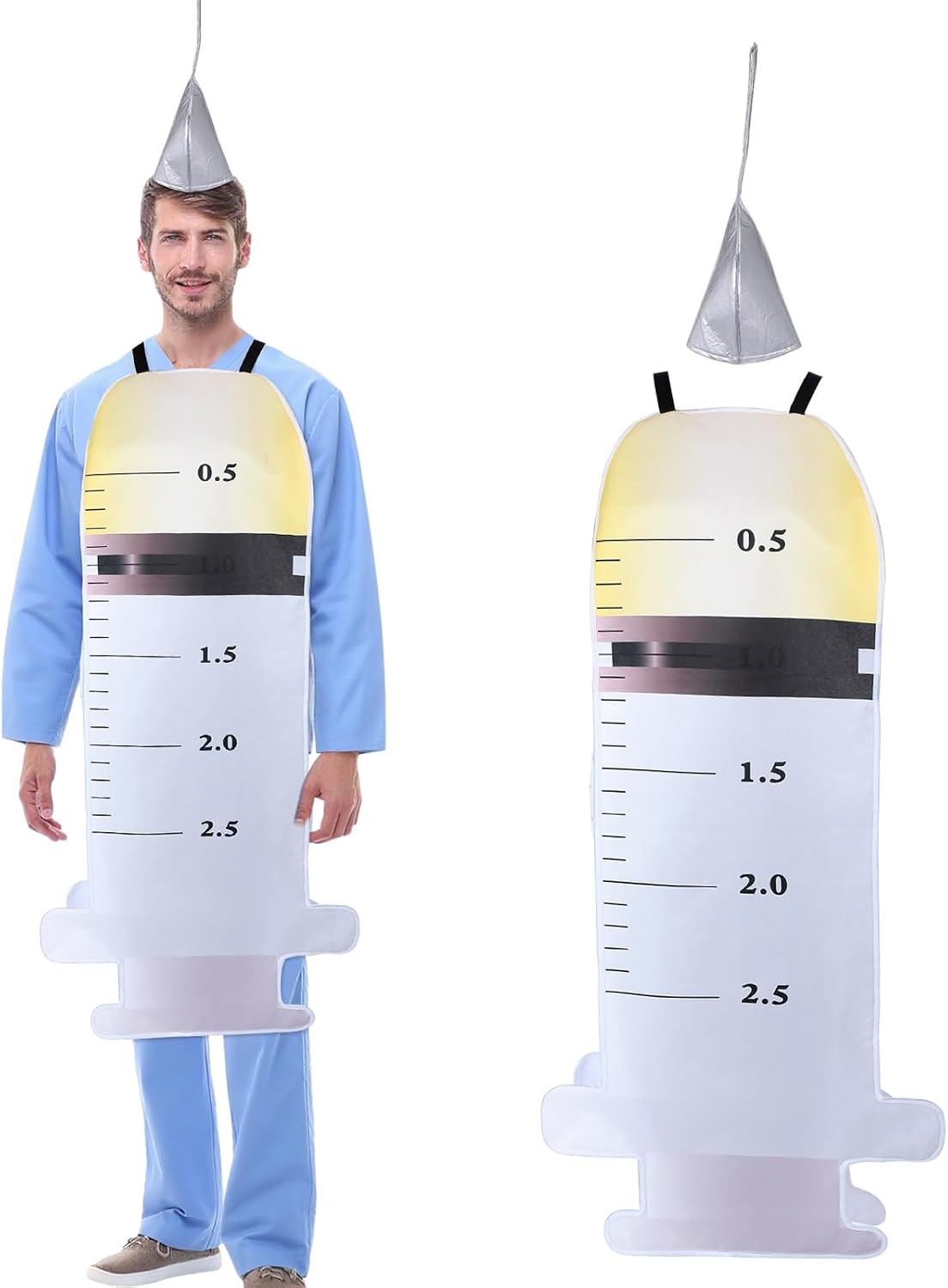 The 2 Giant Syringe Costume Nurse — WeirdThingsToBuy weird find