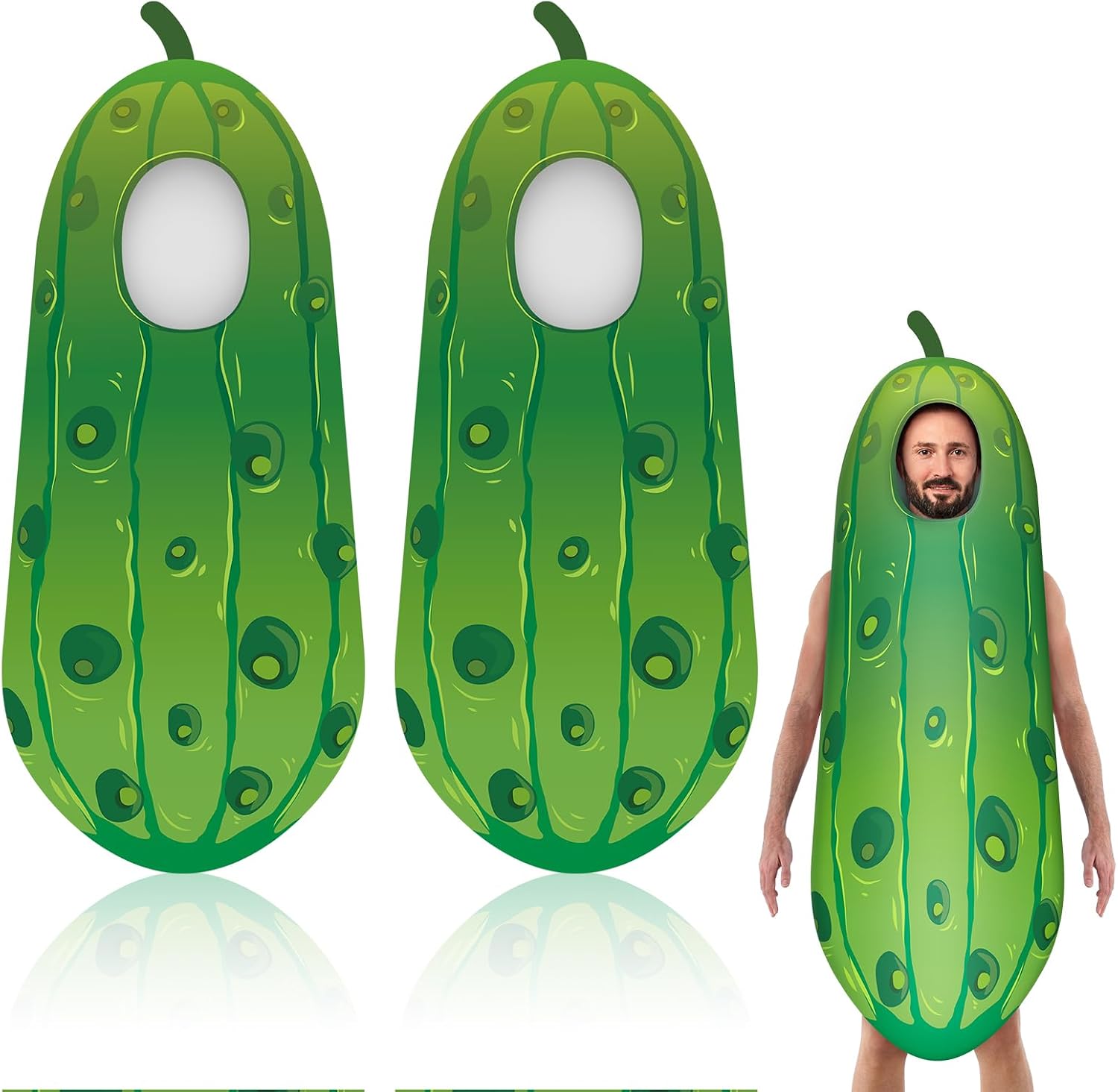 The 2 Halloween Pickle Costume Adult — WeirdThingsToBuy weird find