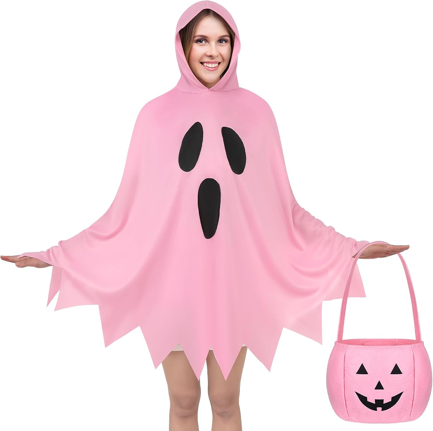 The 2 Halloween Pink Ghost Costume — WeirdThingsToBuy weird find
