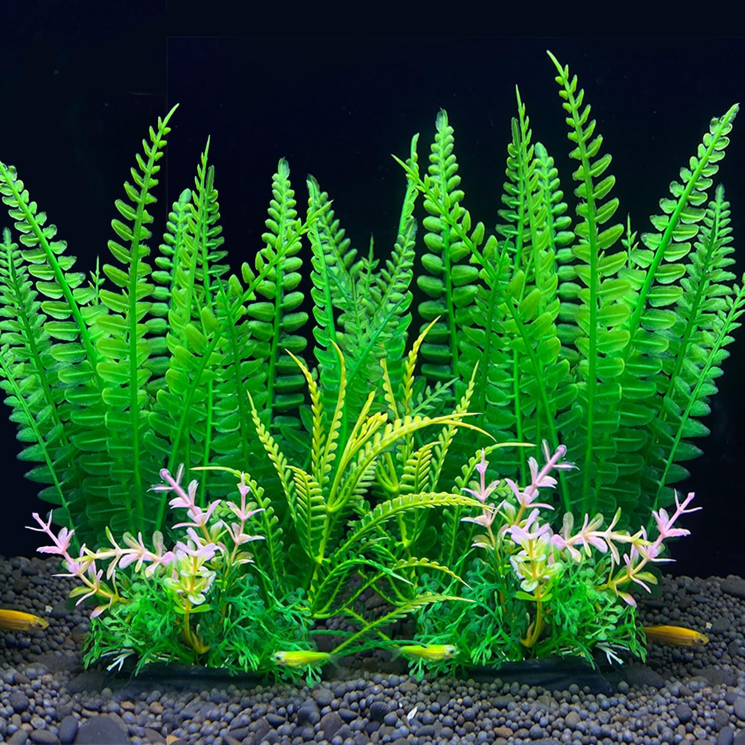The 2 Pack Aquarium Decor Plastic — WeirdThingsToBuy weird find