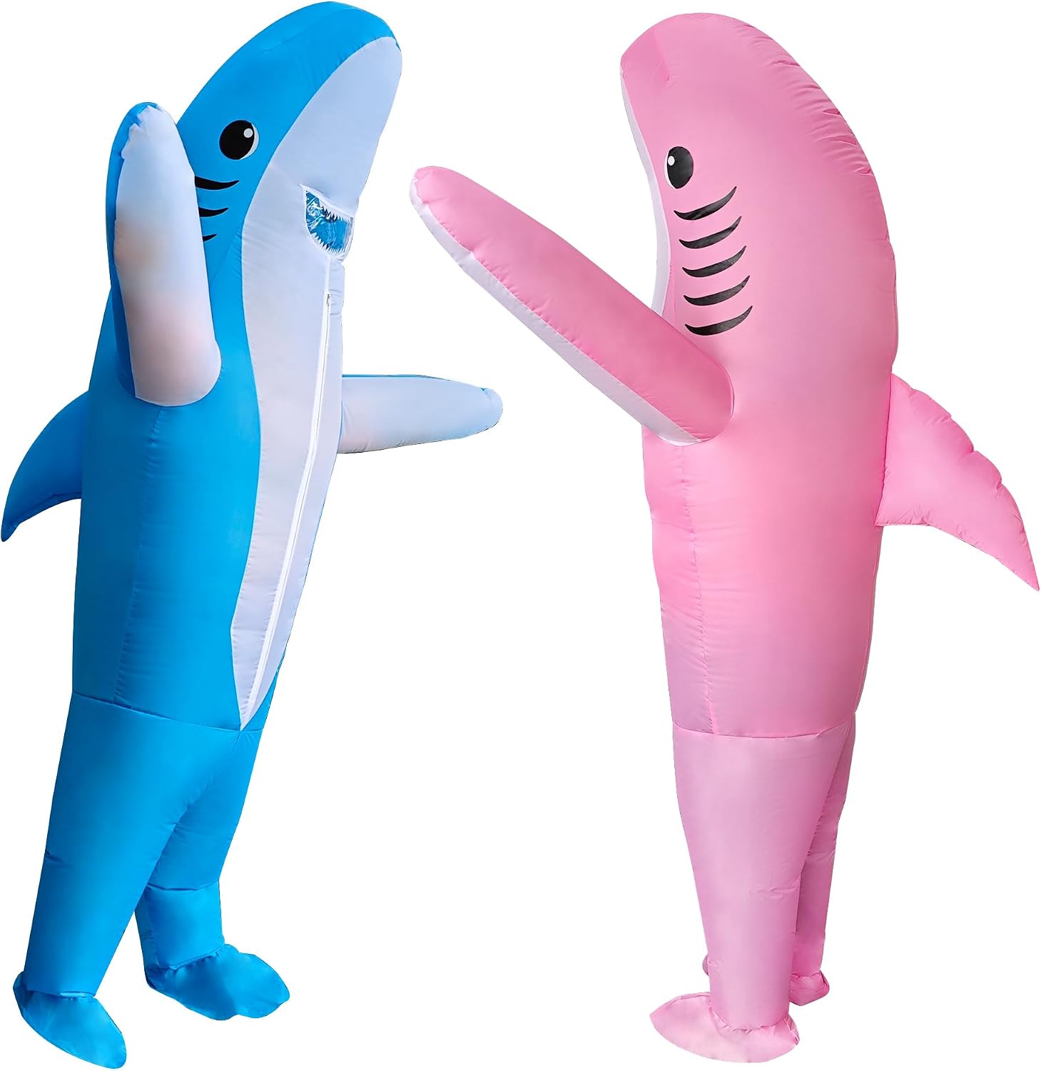 The 2 Packs Inflatable Shark Costume — WeirdThingsToBuy weird find